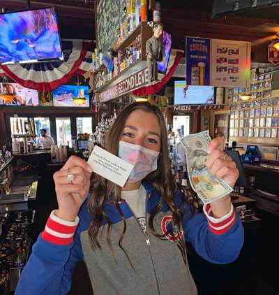 Thank you from the crew at Sluggers World Class Sports Bar in Wrigleyville, Illinois.
